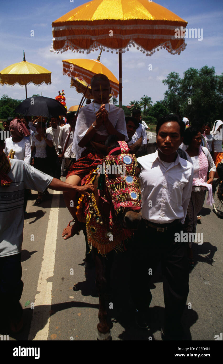 Celebration Siem Reap Cambodia Stock Photo