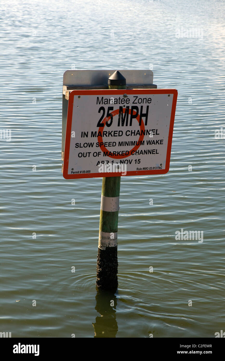 Caution Boaters Watch for Manatee Sign 30x24