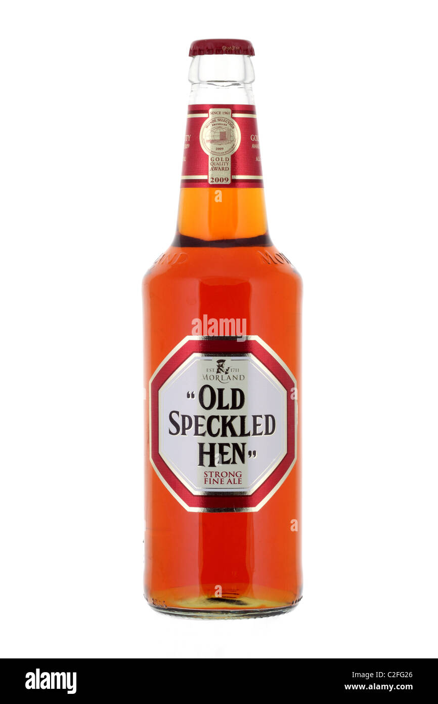 old speckled hen bottle ale morland Stock Photo