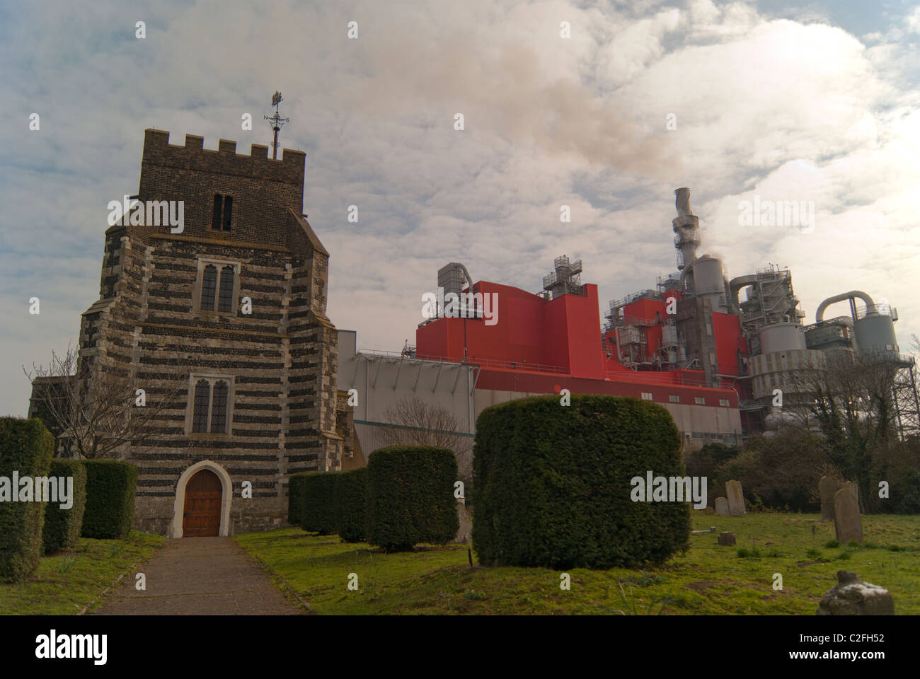 St Clement's Church, West Thurrock, Essex Stock Photo Alamy