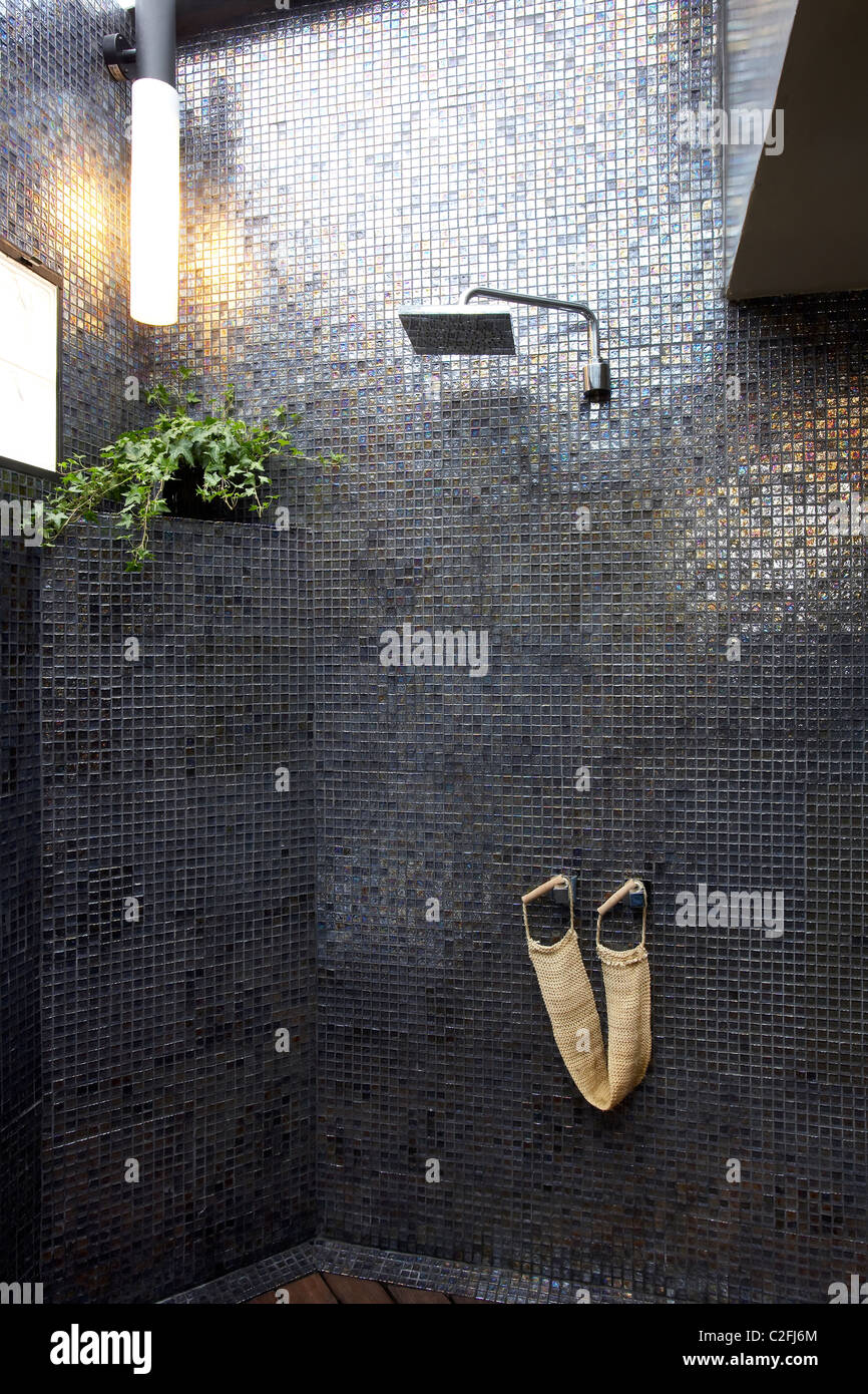 Interior Shower in Barcelona Spain Stock Photo Alamy