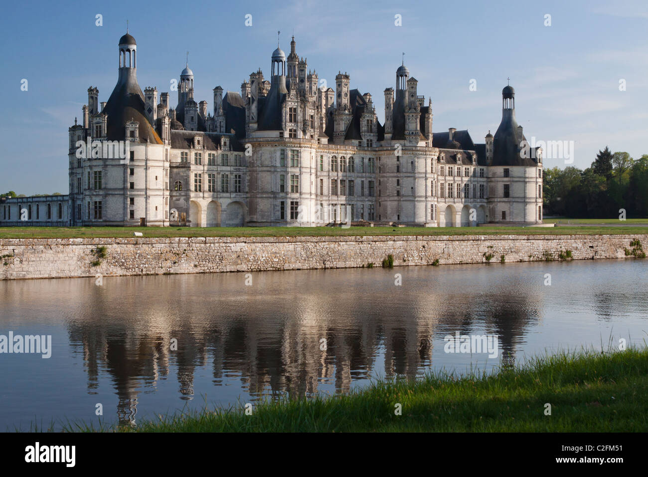 Royal Château de Chambord, France Stock Photo