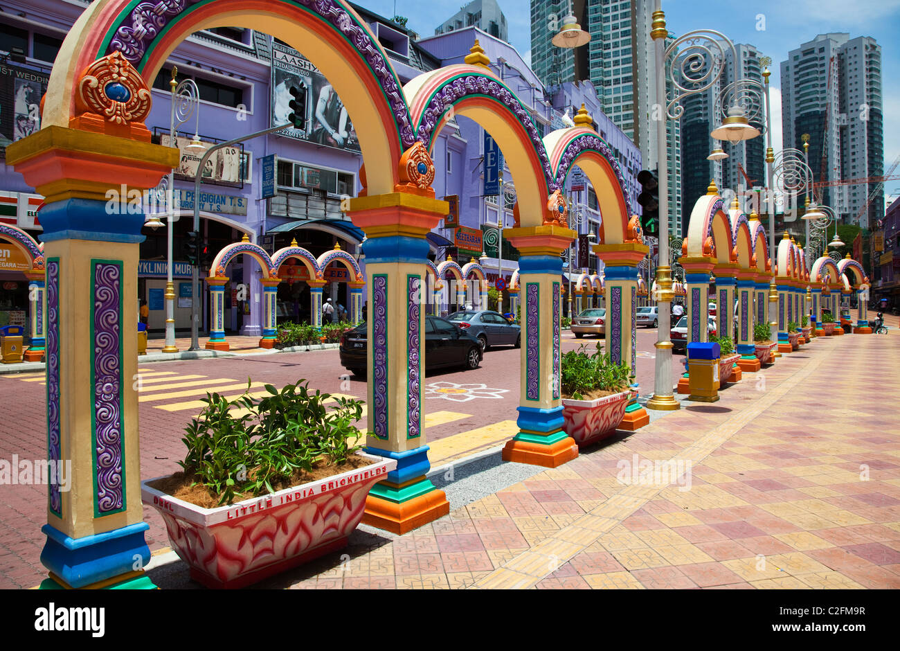 Little India, Kuala Lumpur Stock Photo