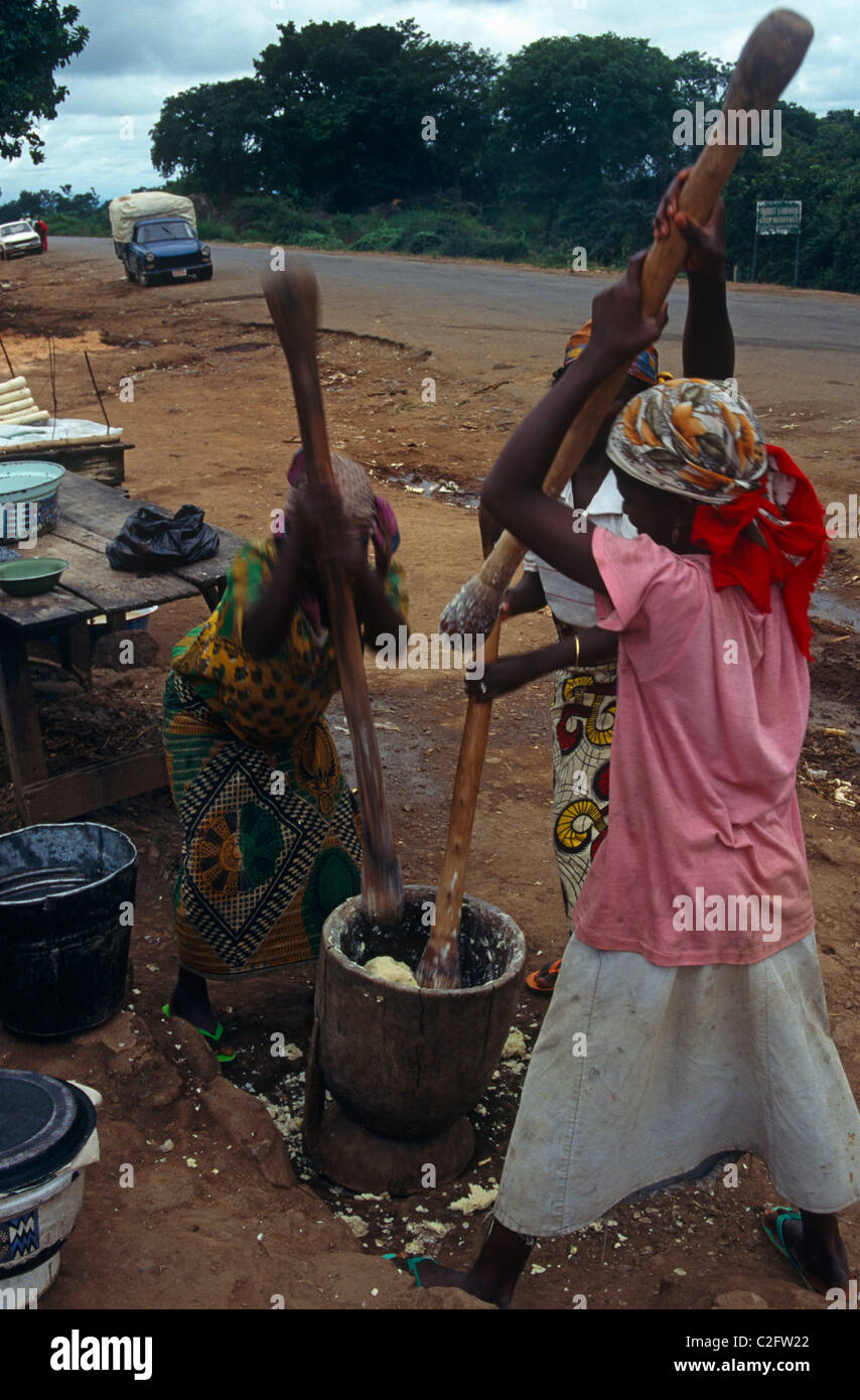 Village Nigeria Stock Photo Alamy