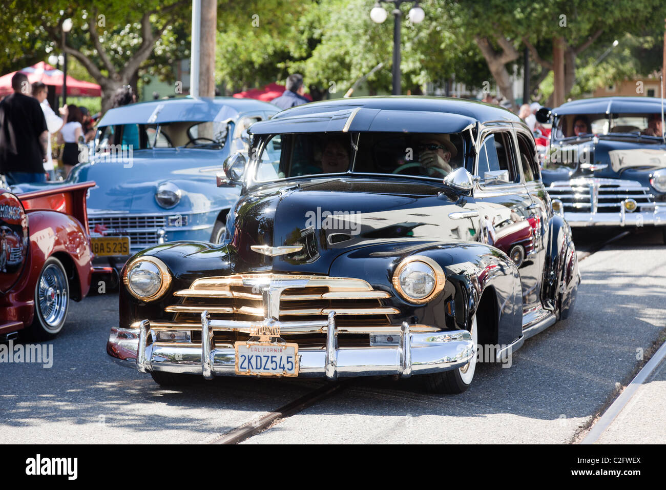 San Jose Ca Usa April 9 Bombs United Car Show Picnic April 9 2001 In San Jose Ca Usa Stock Photo Alamy