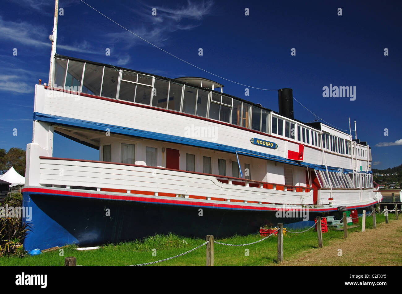 'Twin Tides' Restaurant on SS. Ngoiro, The Esplanade, Tairua Harbour, Tairua, Coromandel