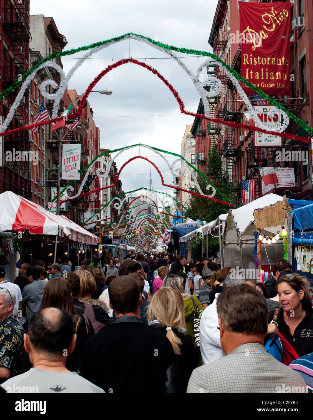Feast of San Gennaro, Little Italy, NYC Festival Stock Photo Alamy