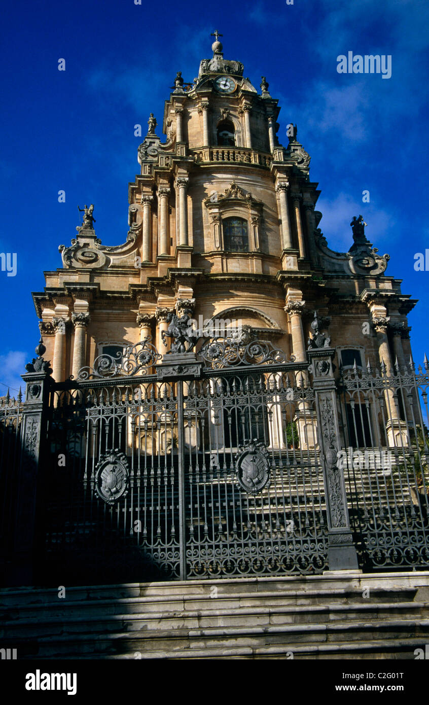 Italian Ragusa Ragusa Sicily Italy Stock Photo - Alamy