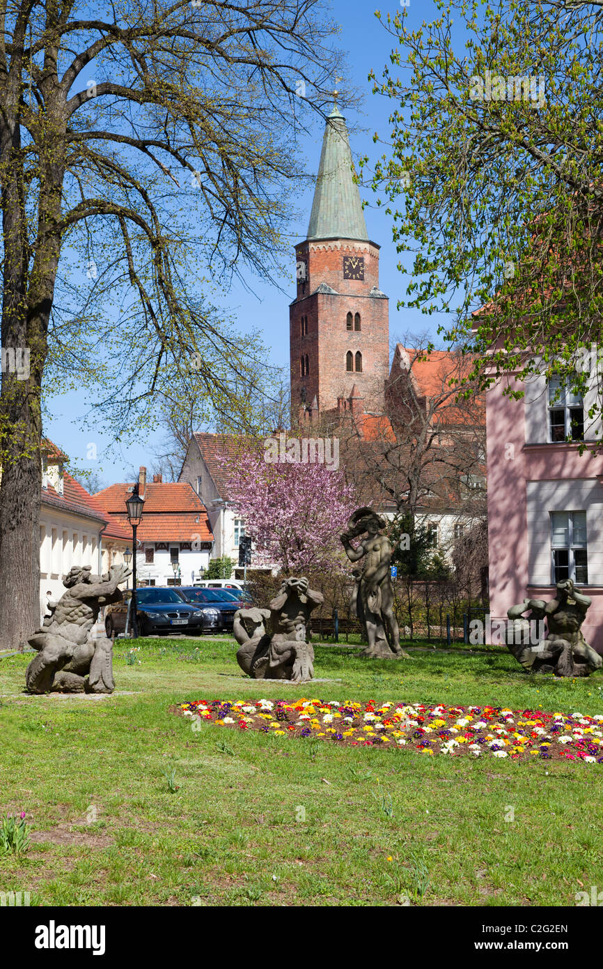Dom St Peter and Paul from St Petri, Brandenburg an der Havel, Germany Stock Photo