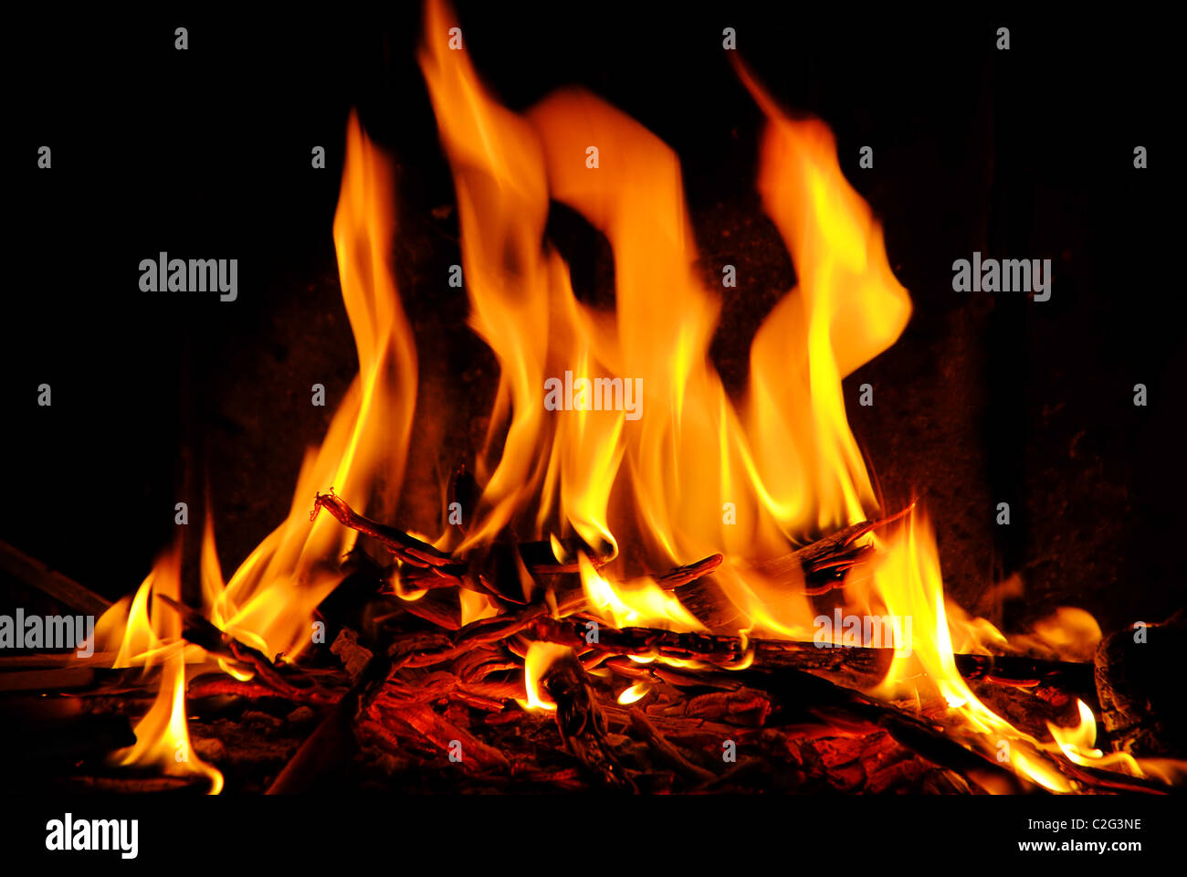 Feuer - fire 08 Stock Photo