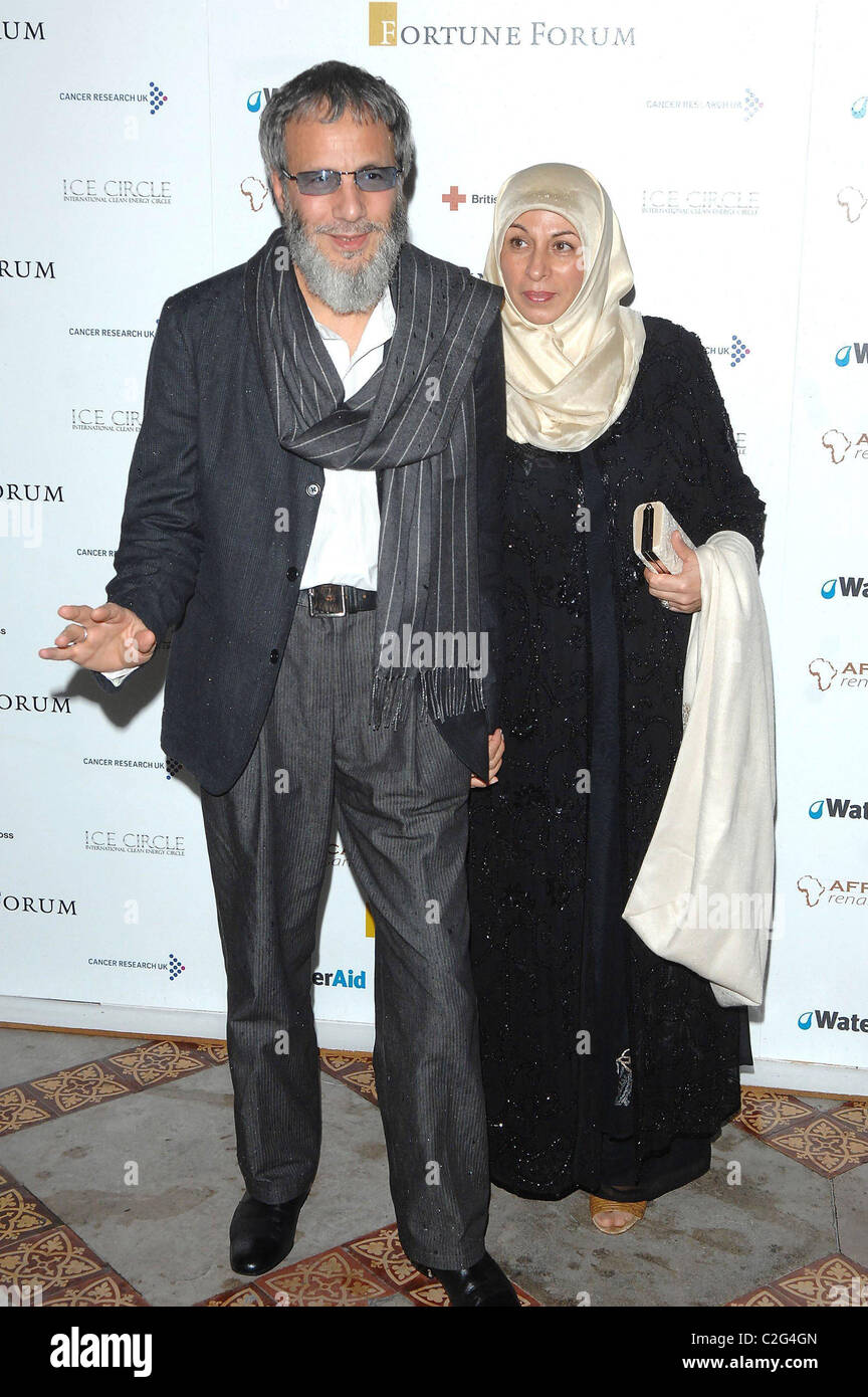Yusuf Islam aka Cat Stevens and guest Fortune Forum Summit held at the ...