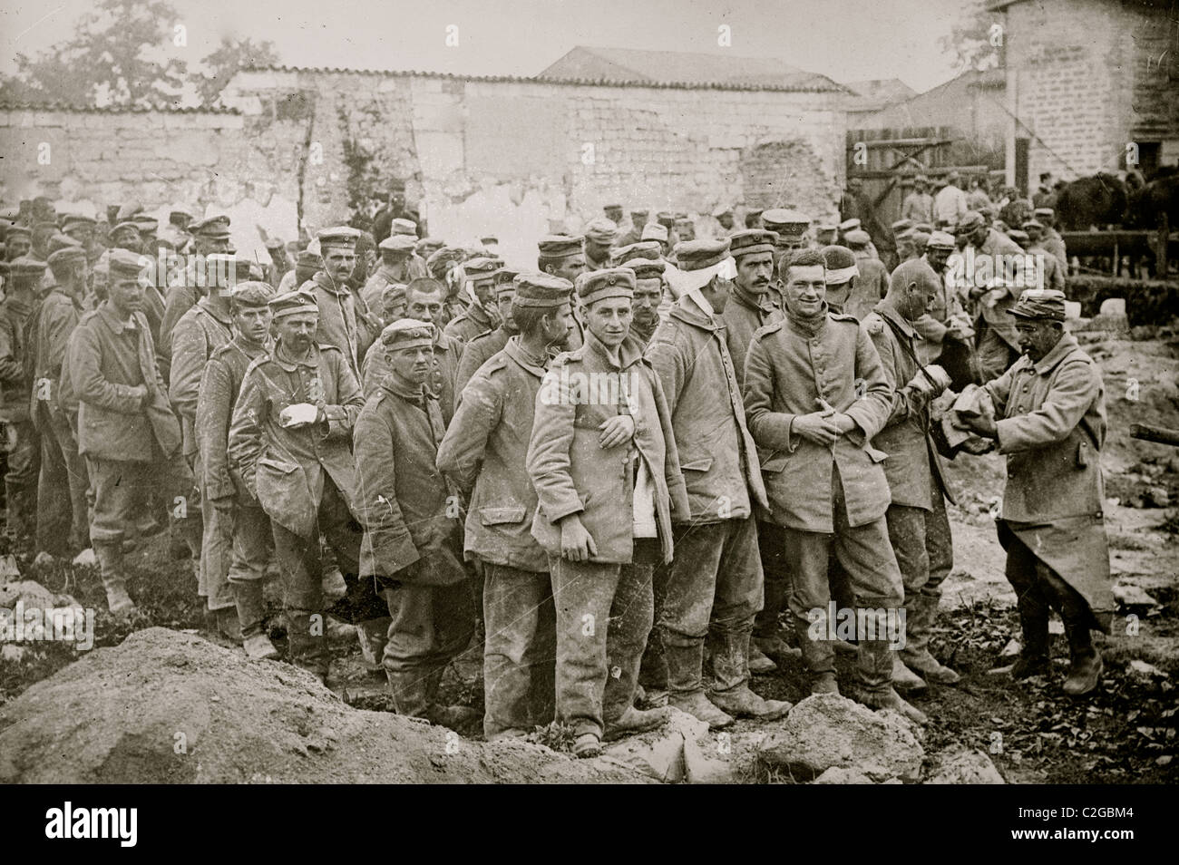 German prisoners in France Stock Photo Alamy