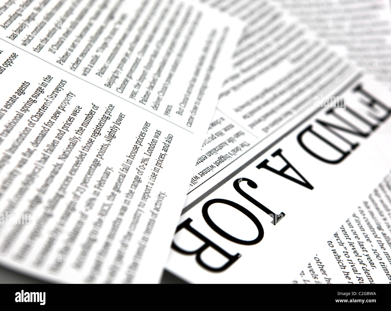 Newspaper Stock Photo