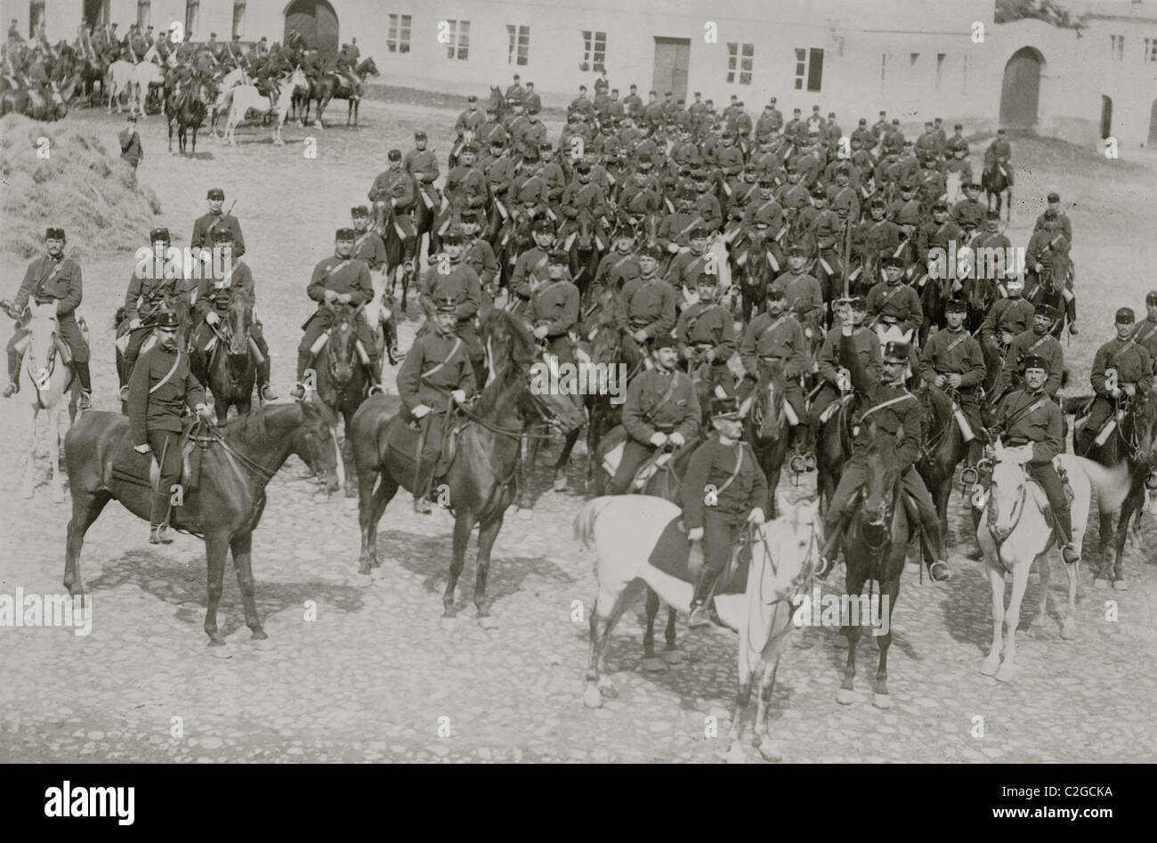 Austria - Cavalry Stock Photo