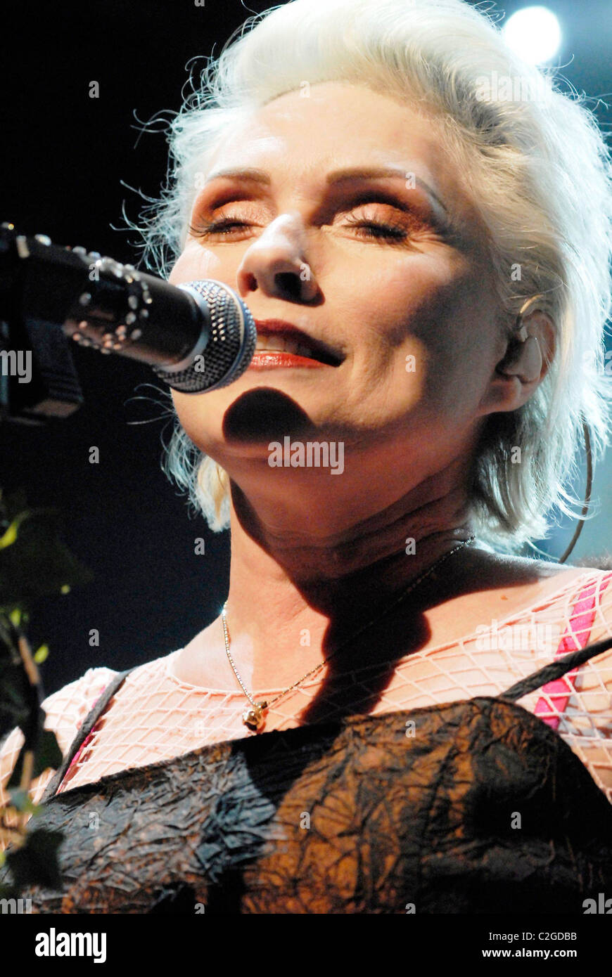 Deborah Harry performing live at the 'Henry Fonda Music Box' Hollywood