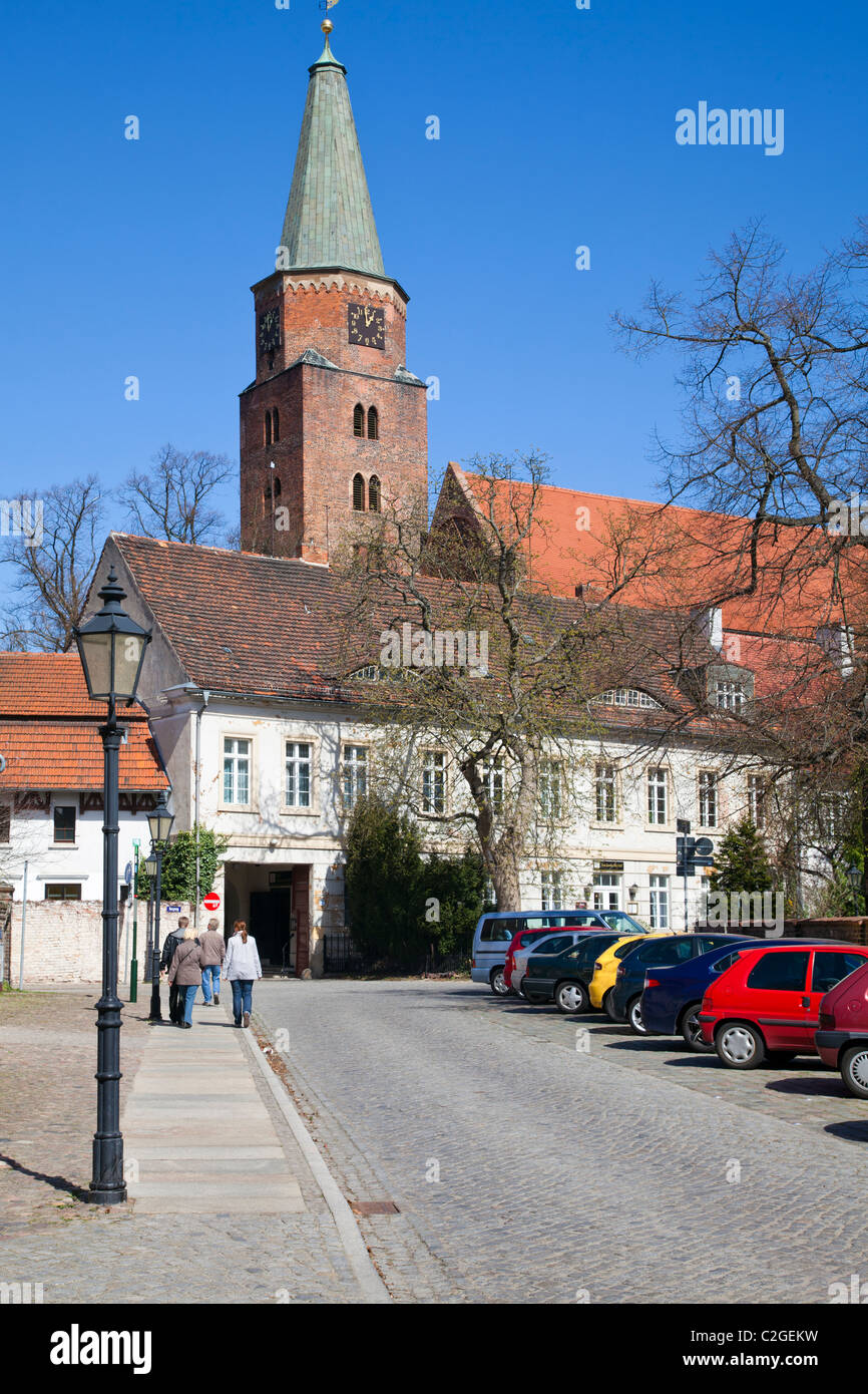 Dom St Peter and Paul from St Petri, Brandenburg an der Havel, Germany Stock Photo