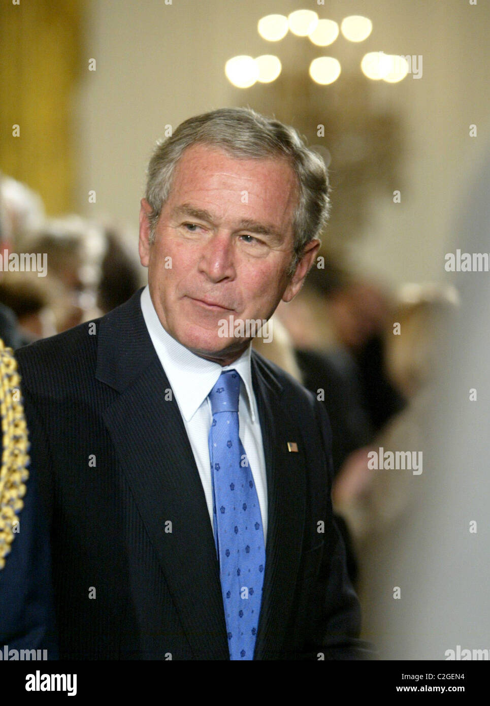 President W. Bush presents the 2007 National Medal of Arts and