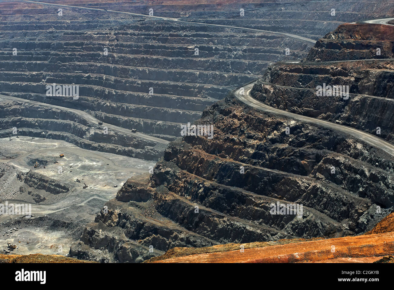 Super Pit Gold Mine, Kalgoorlie Western Australia Stock Photo Alamy