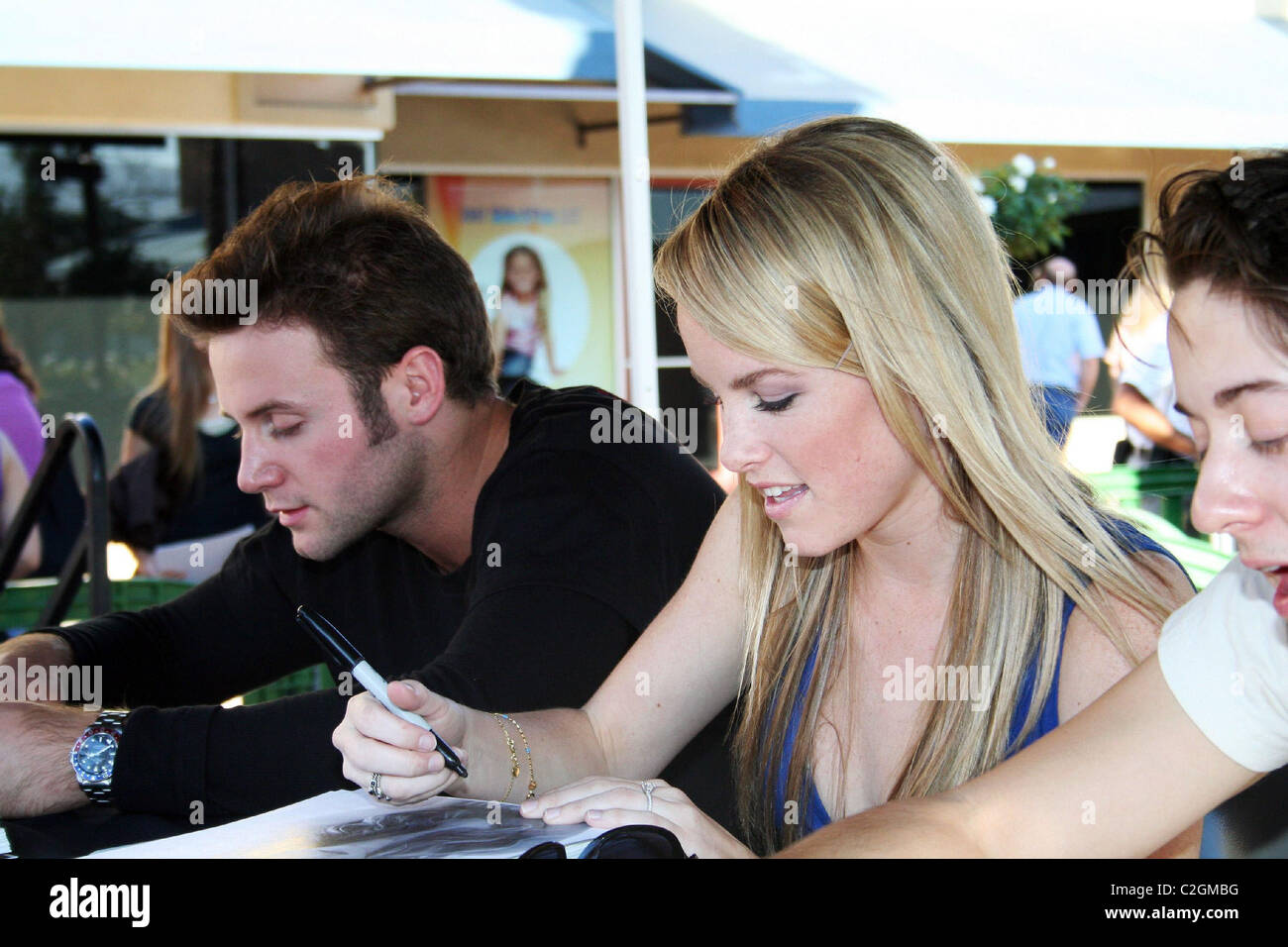 Josh Duhon, Julie Marie Berman and Bradford Anderson of ABC's 'General