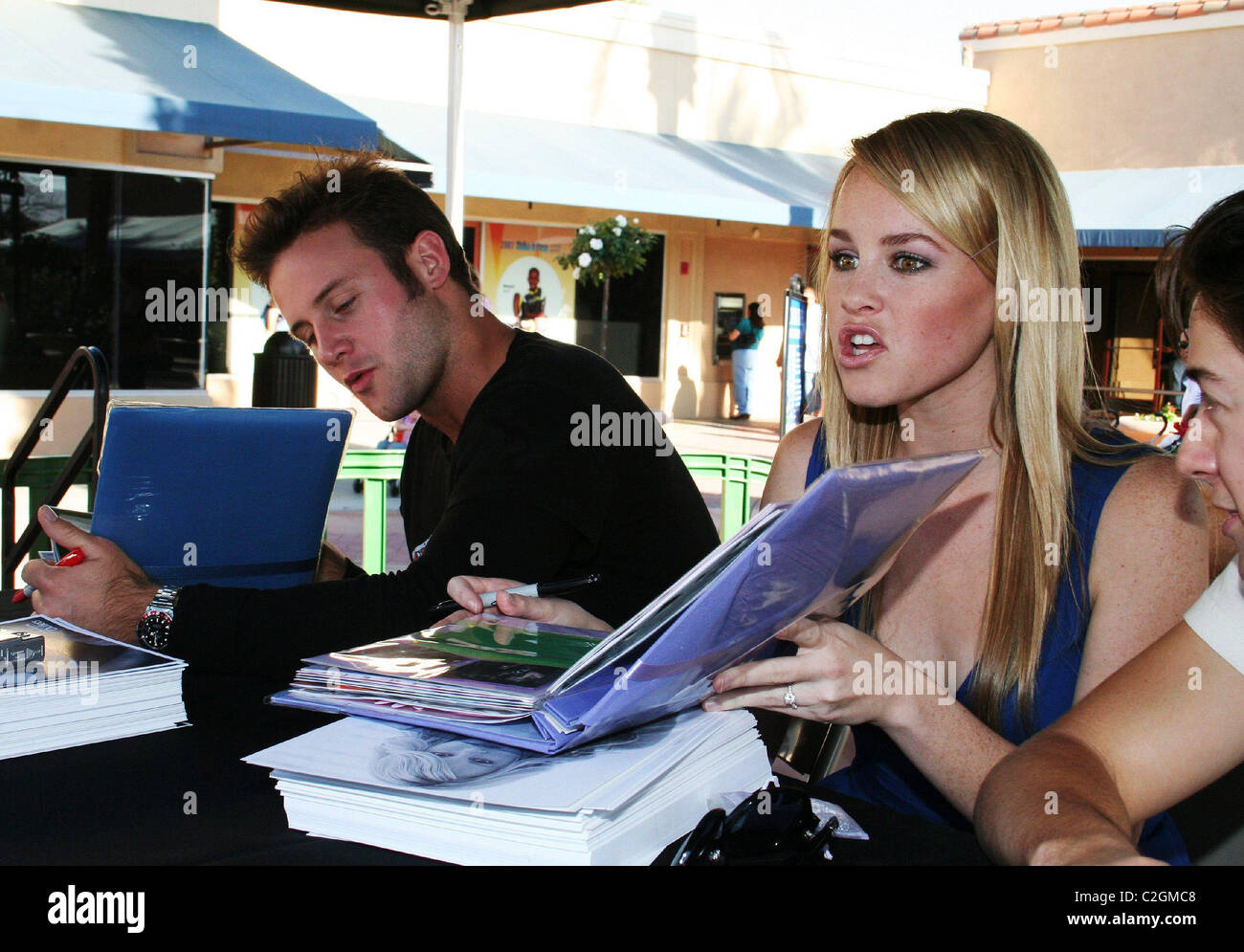 Josh Duhon and Julie Berman of ABC's 'General Hospital' participate in