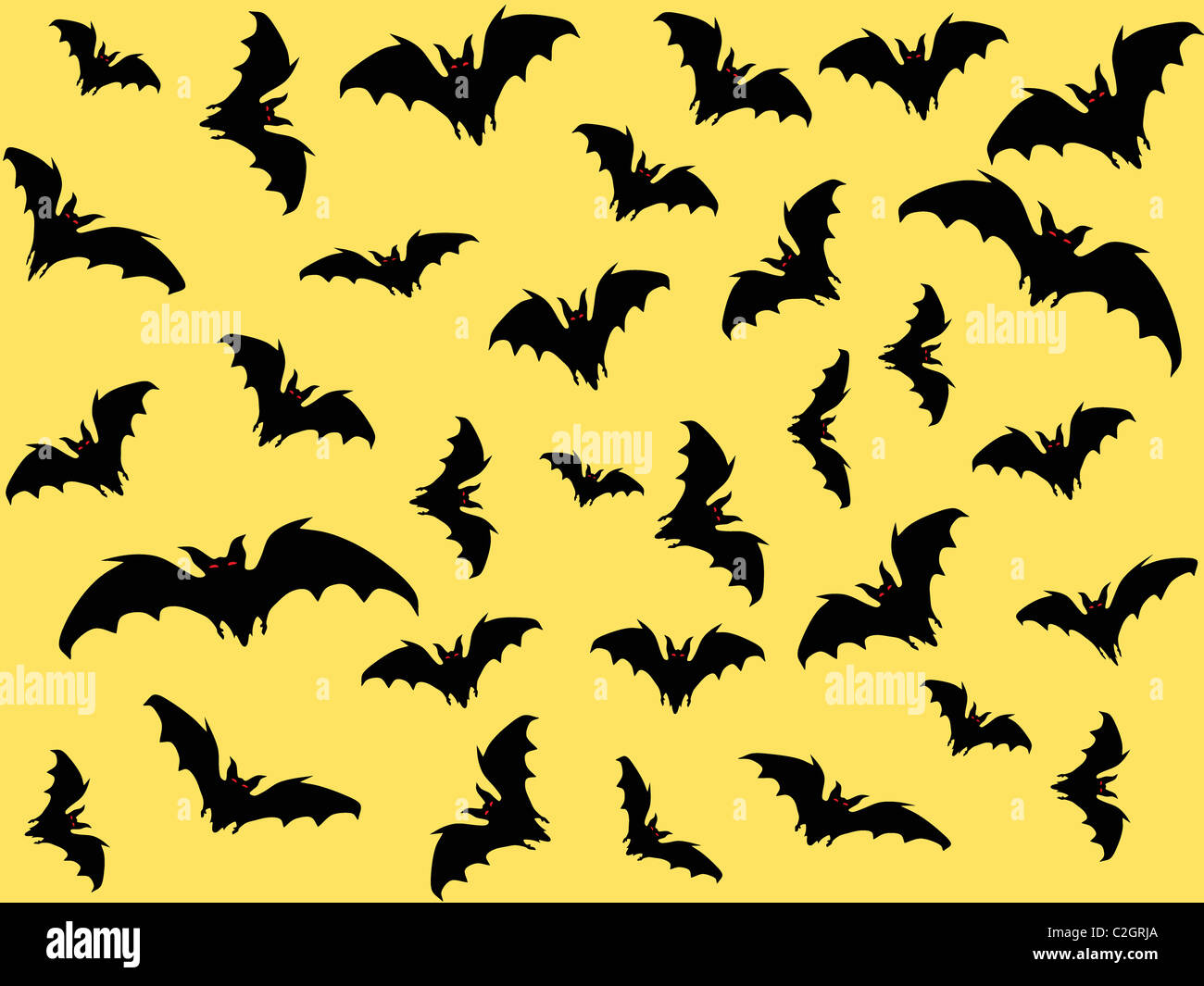 Bats. Stock Photo