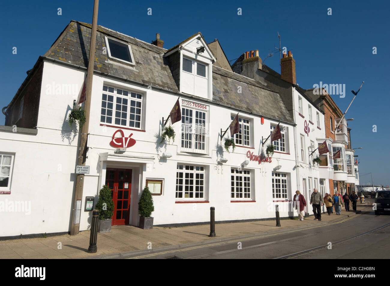Vaughan's Restaurant Weymouth Dorset UK Stock Photo Alamy