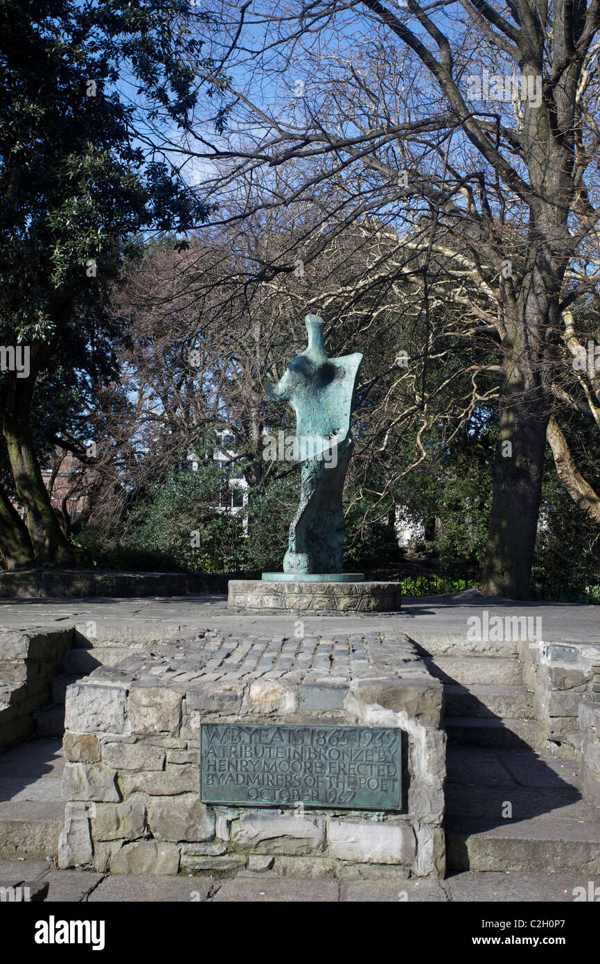 statue,St Stephens Green,Dublin City Centre Ireland Stock Photo Alamy