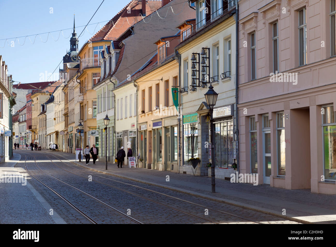 Hauptstrasse, Brandenburg an der Havel, Germany Stock Photo Alamy