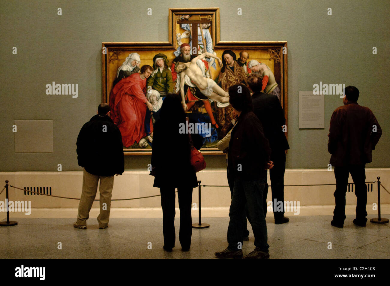 The Museo del Prado is a museum and art gallery located in Madrid, the capital of Spain. Stock Photo
