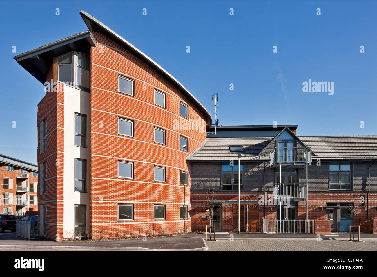 Page Road housing in Hounslow Stock Photo Alamy