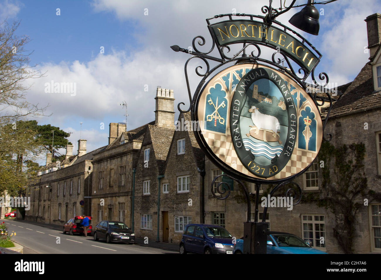 northleach cotswolds gloucestershire england Stock Photo Alamy