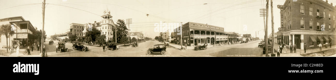 Street scene, St. Petersburg, Fla Stock Photo - Alamy