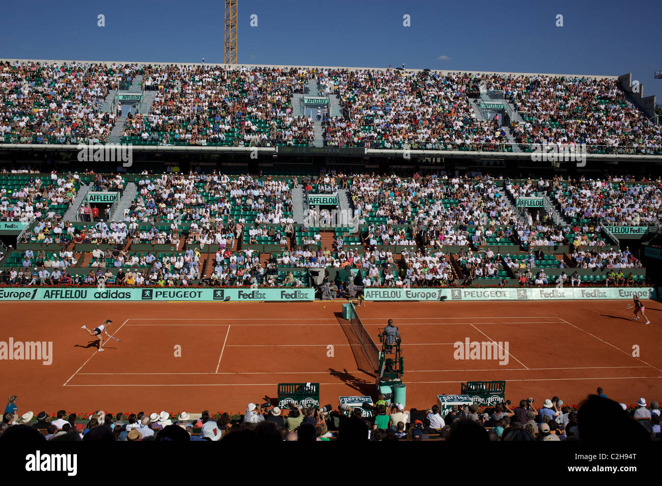 Sam Stosur, Australia, in action at the French Open Tennis Tournament ...
