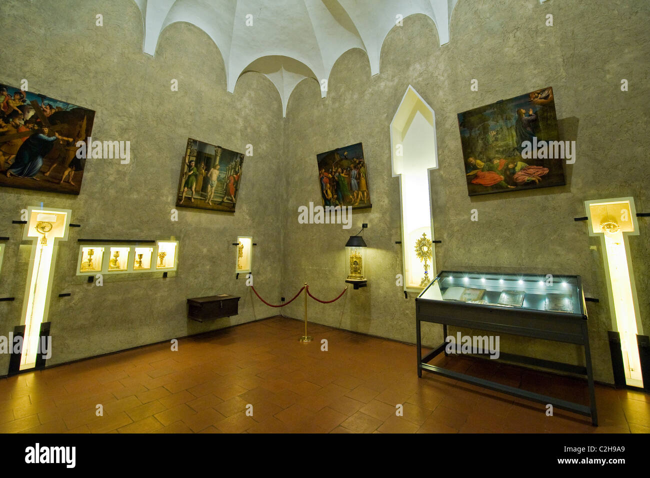 Cathedral Treasury Museum, Vigevano, Italy Stock Photo