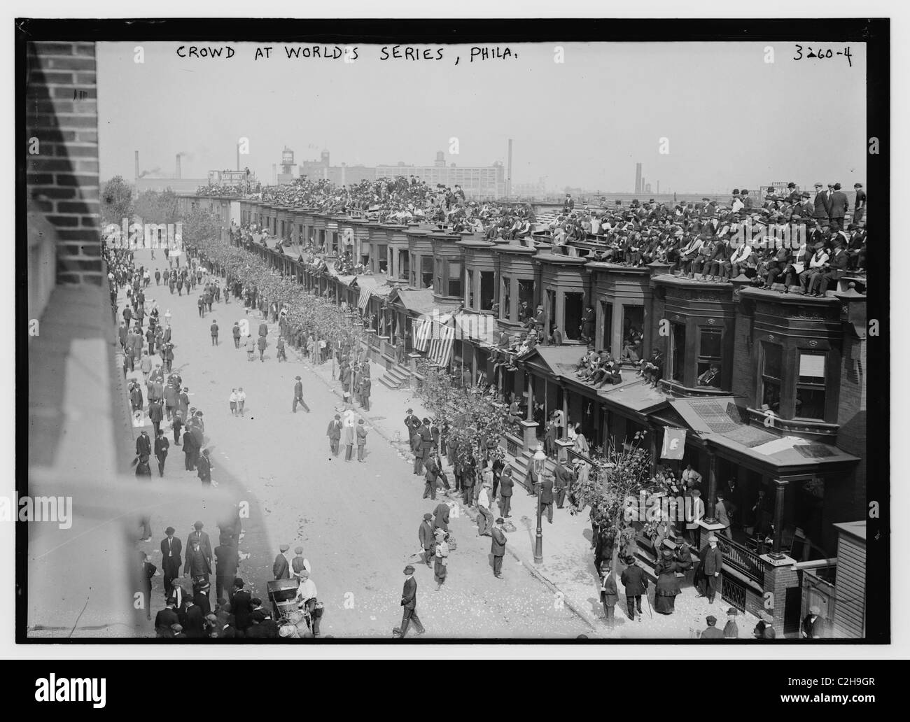 World Series Rooftop Seats in Philadelphia Stock Photo