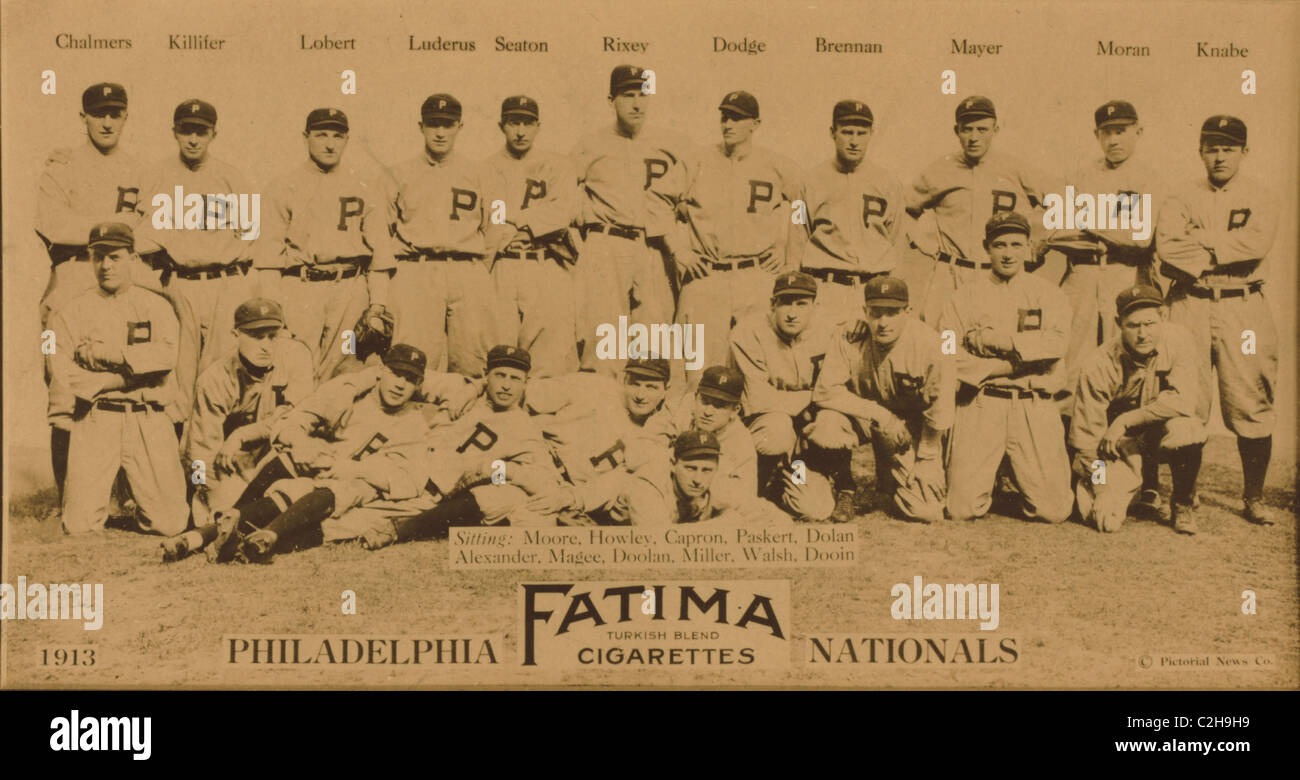 Philadelphia Phillies Baseball Card Stock Photo Alamy