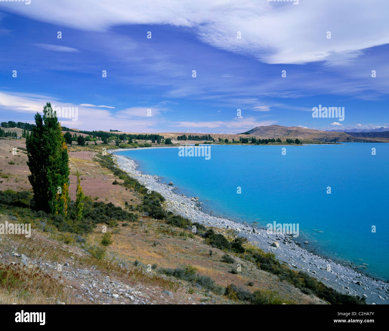 Lake Tekapo South Island New Zealand Stock Photo - Alamy