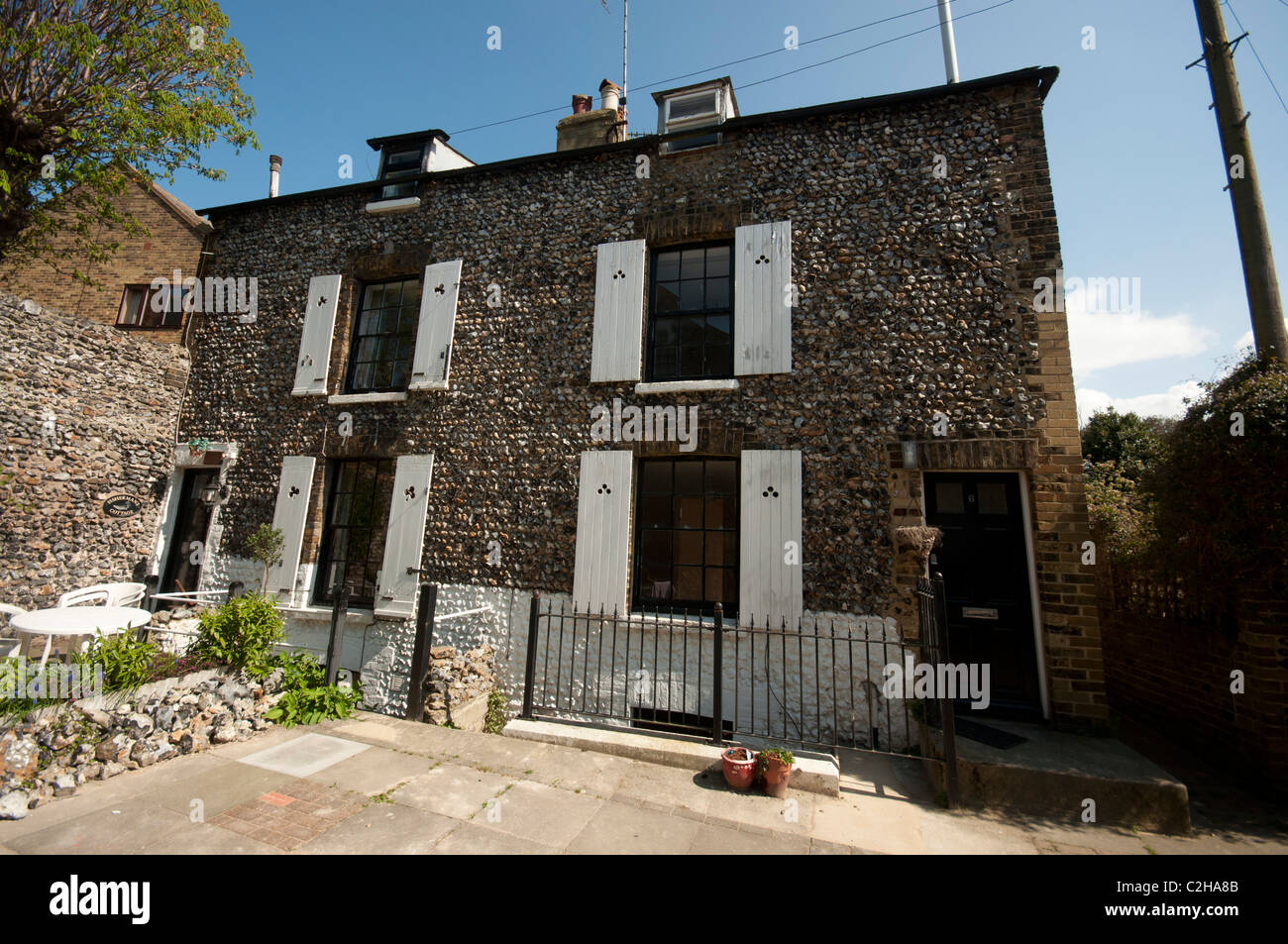 houses broadstairs Kent UK Stock Photo Alamy