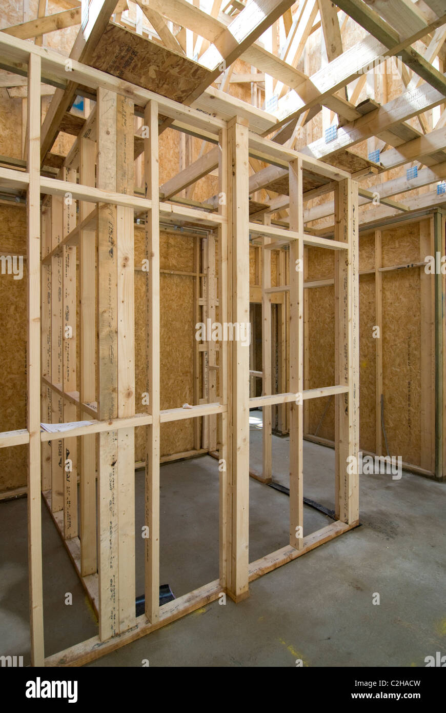 Timber Stud Wall Stock Photos Timber Stud Wall Stock Images Alamy