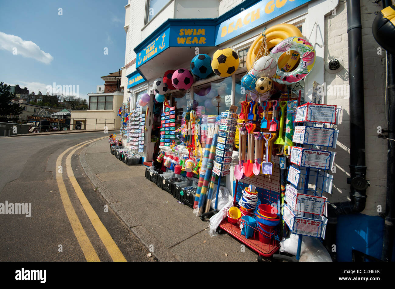 Beach shop at the harbour broadstairs Kent UK Stock Photo Alamy