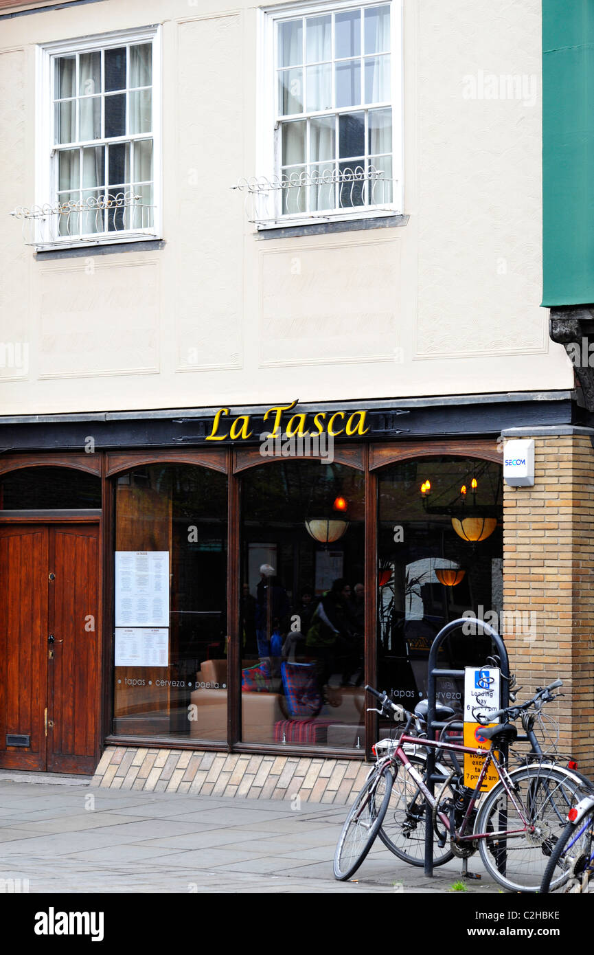 La Tasca Spanish themed restaurant in Cambridge, England Stock Photo