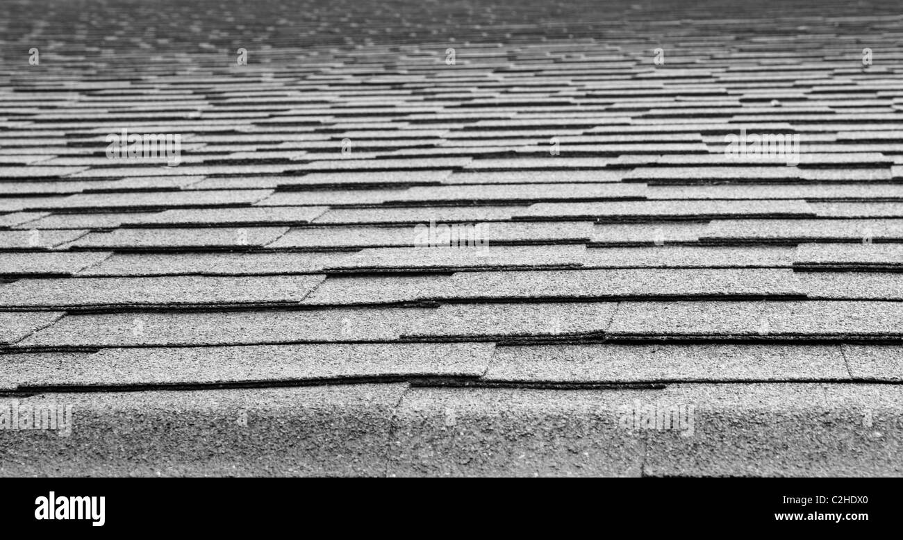 Asphalt roof Black and White Stock Photos & Images - Alamy