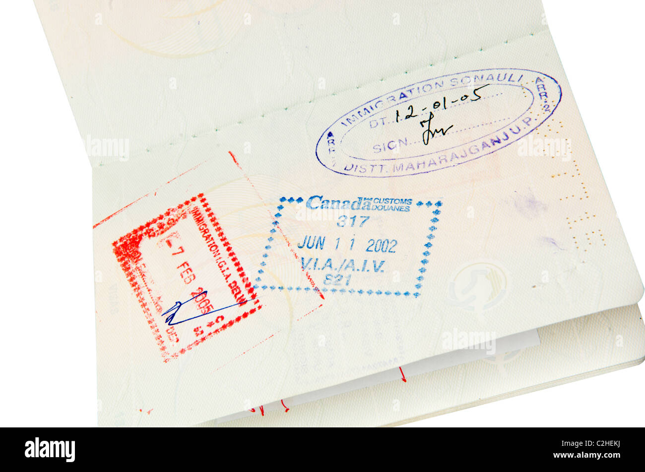 Australia passport stamp hires stock photography and images Alamy