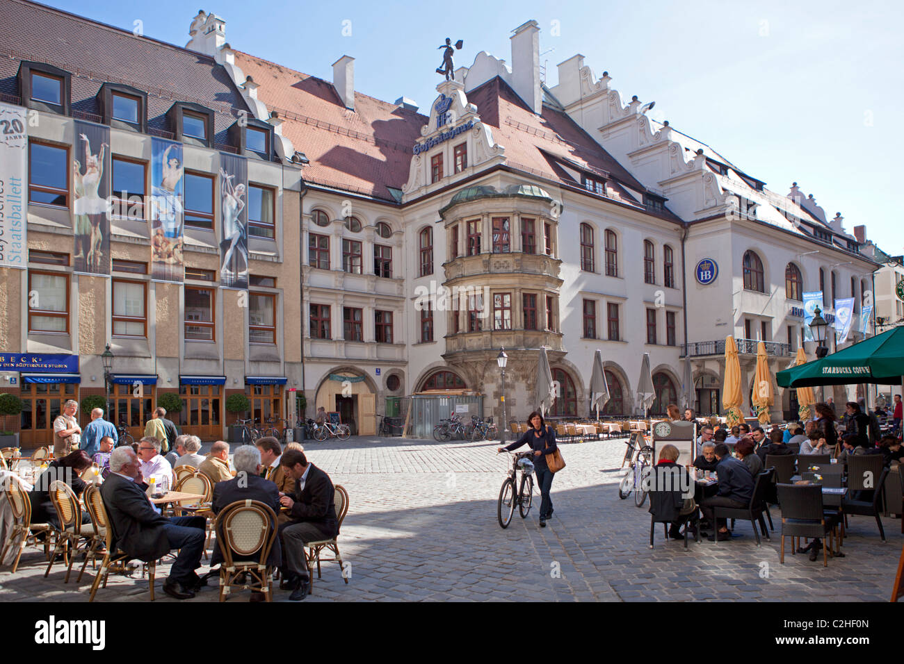 Hofbraeuhaus beer house, Munich, Bavaria, Germany Stock Photo Alamy
