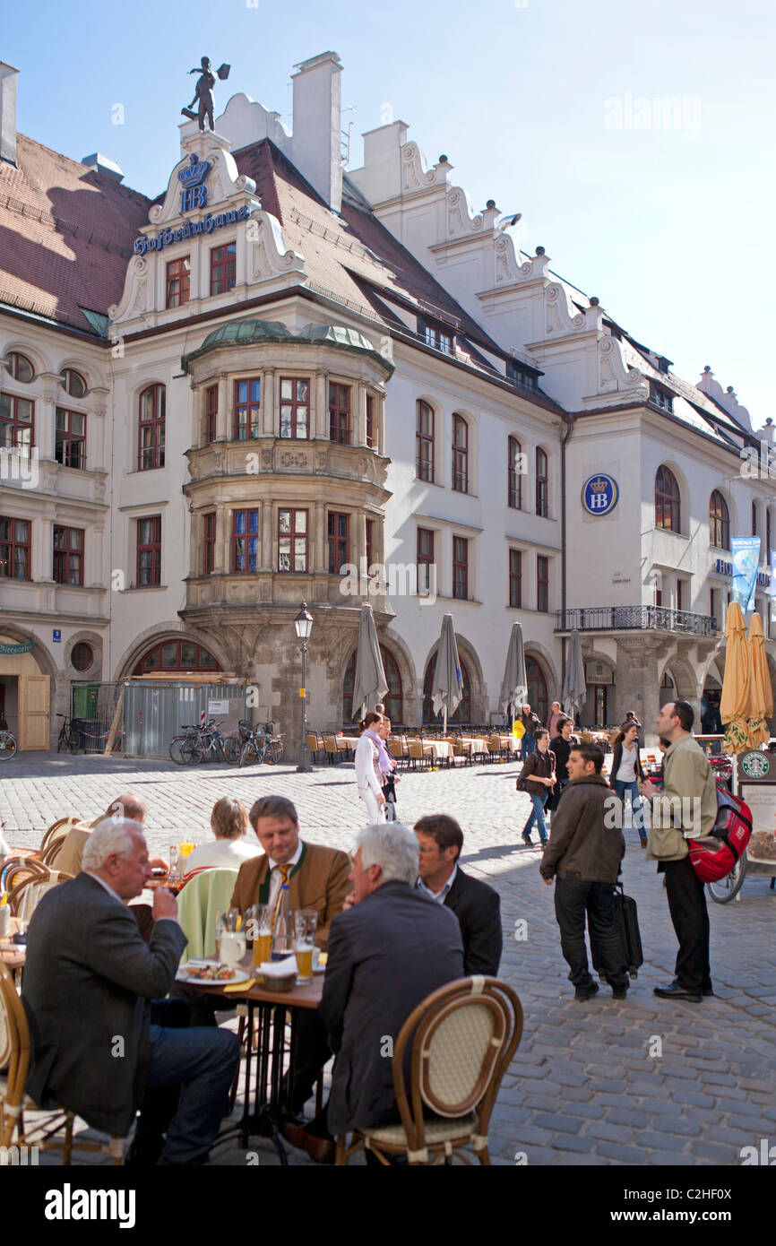 Hofbraeuhaus beer house, Munich, Bavaria, Germany Stock Photo Alamy