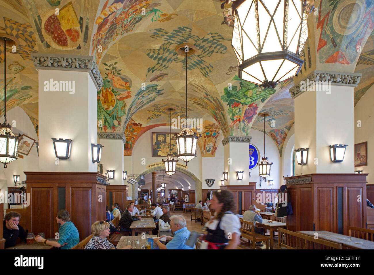 Hofbraeuhaus beer house, Munich, Bavaria, Germany Stock Photo Alamy