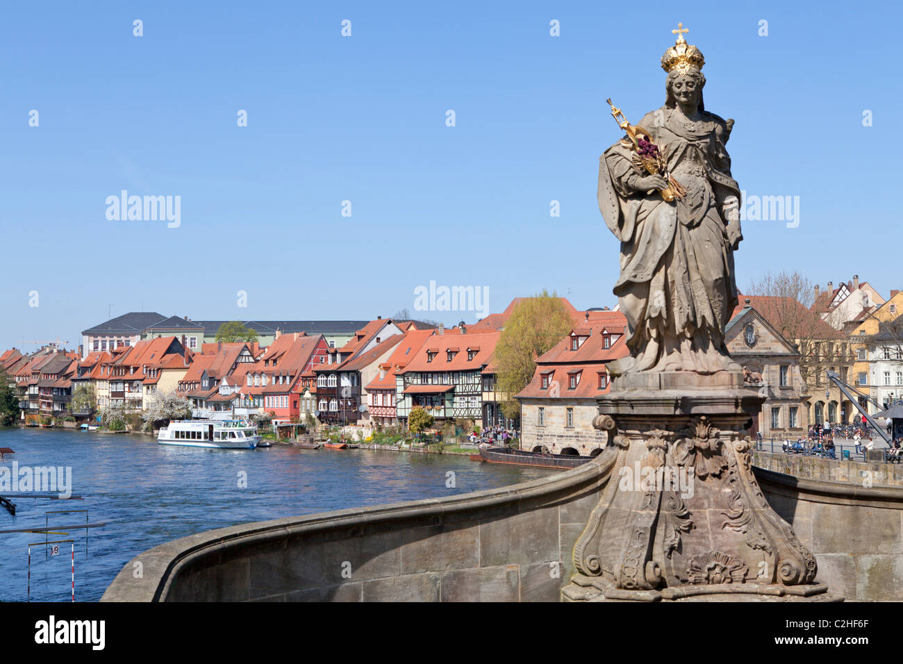Little Venice, Bamberg, Bavaria, South Germany Stock Photo