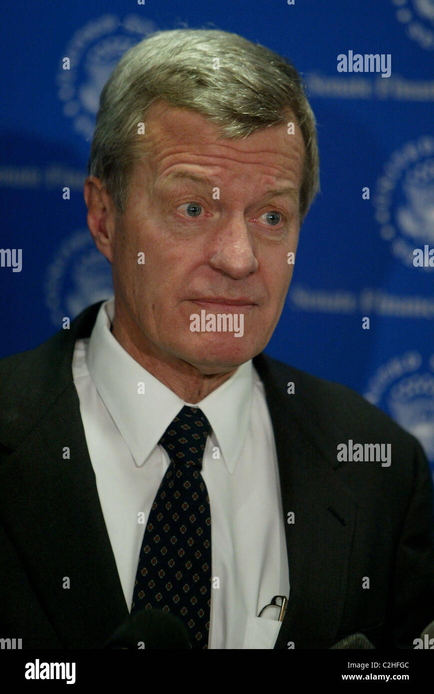 Baucus Senator Max Baucus Addressed media after the hearing on Strengthening ...