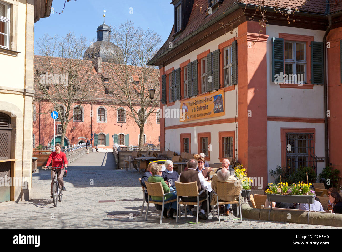 old town, Bamberg, Bavaria, South Germany Stock Photo