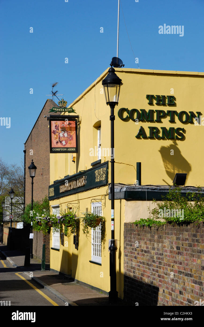 The Compton Arms public house in Compton Avenue, Islington, London